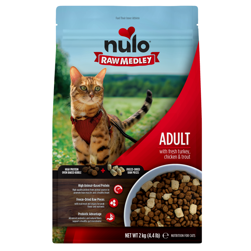 Raw Medley Turkey, Chicken & Trout Recipe for Cats