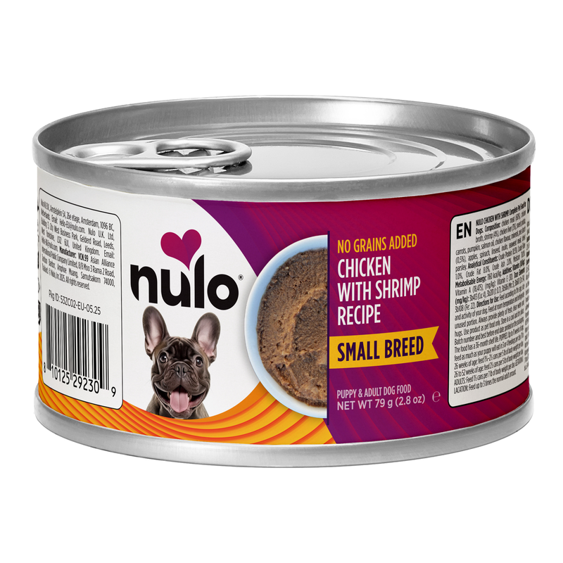Paté Small Breed Chicken & Shrimp Recipe for Dogs