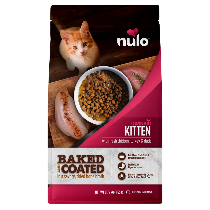 Baked & Coated Kitten Chicken, Turkey & Duck Recipe for Cats