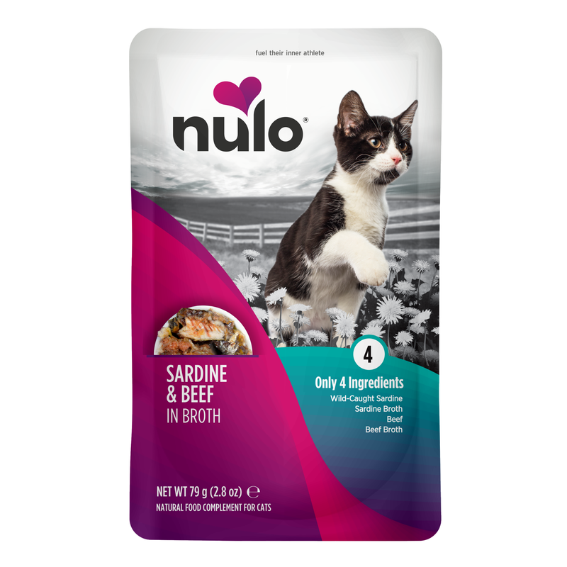 Meaty Pouches Sardine & Beef Recipe for Cats
