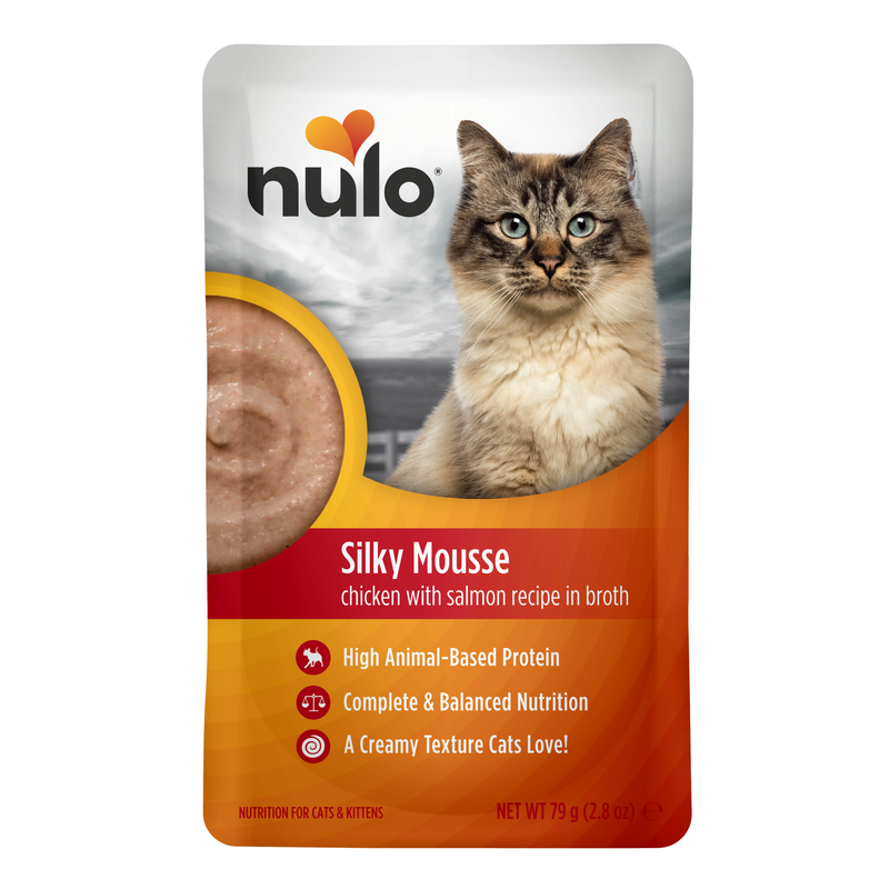 Silky Mousse Chicken & Salmon Recipe for Cats