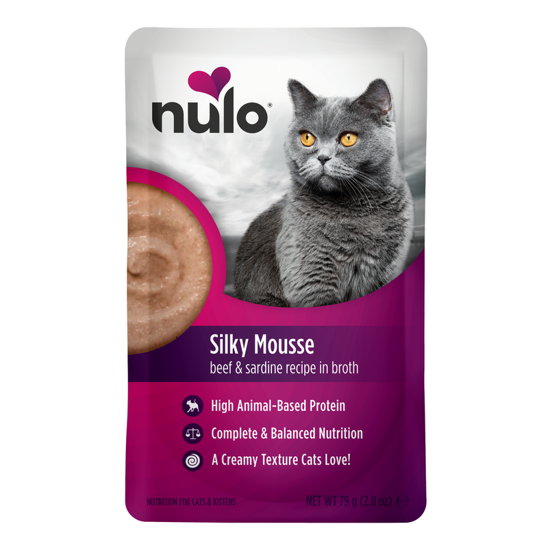 Silky Mousse Beef & Sardine Recipe for Cats