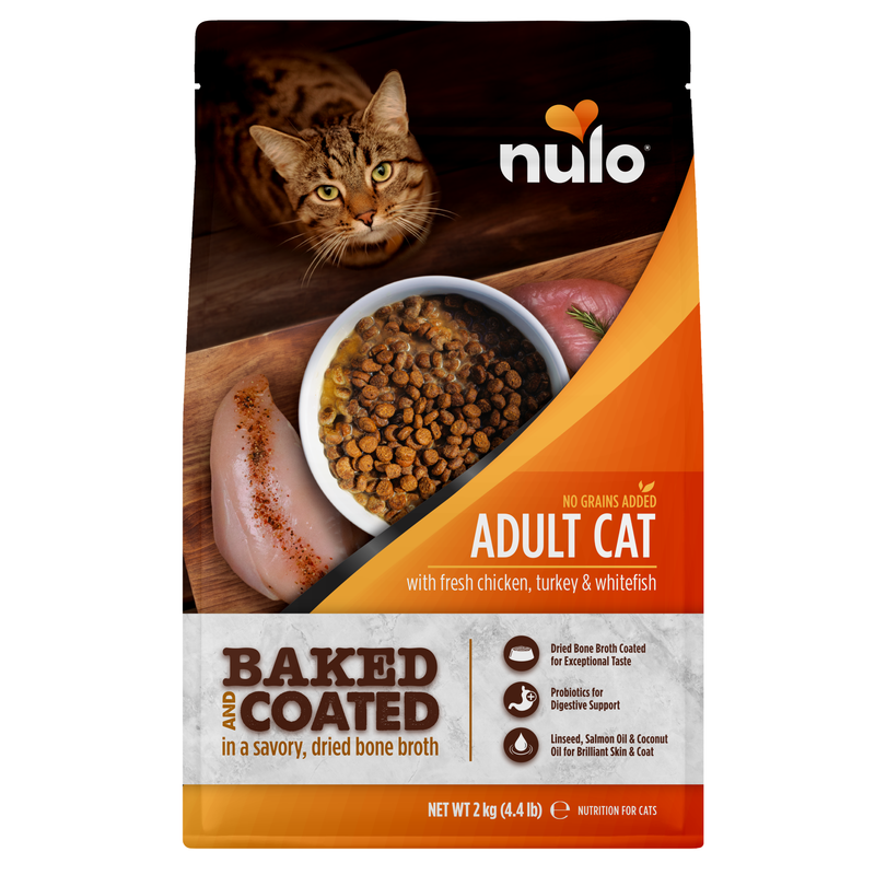 Baked & Coated Chicken, Turkey & Whitefish Recipe for Cats