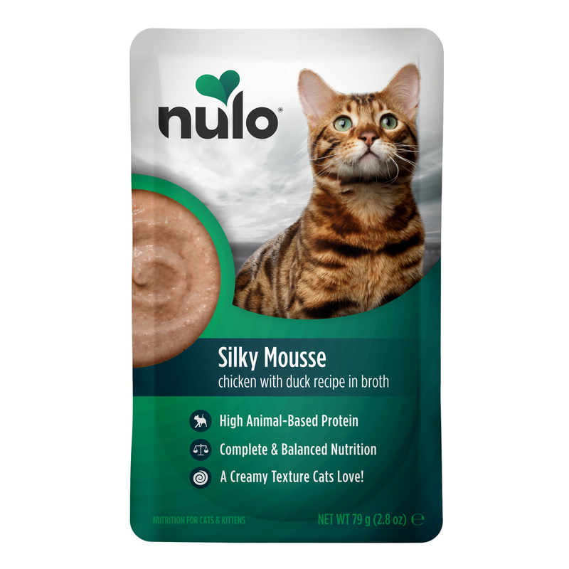 Silky Mousse Chicken & Duck Recipe for Cats