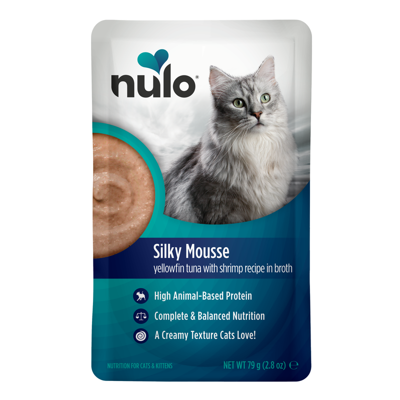 Silky Mousse Tuna & Shrimp Recipe for Cats