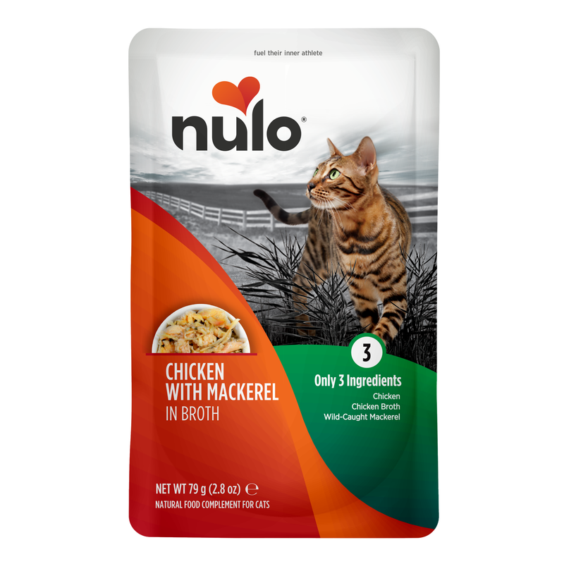 Meaty Pouches Chicken & Mackerel Recipe for Cats