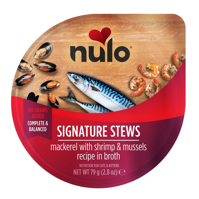 Signature Stews Mackerel, Shrimp & Mussels Recipe for Cats